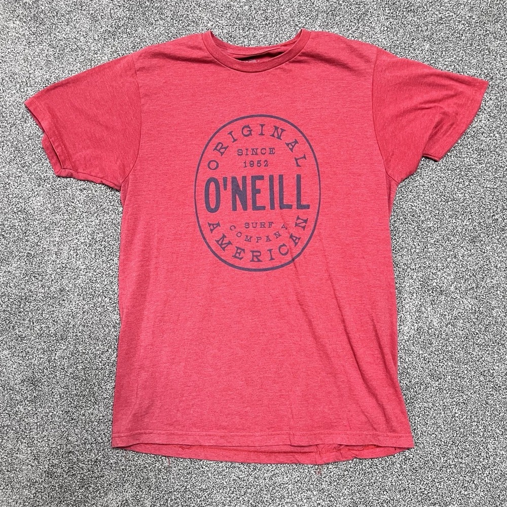 O'Neill Original American Surf Company Graphic T Shirt Red Men's M